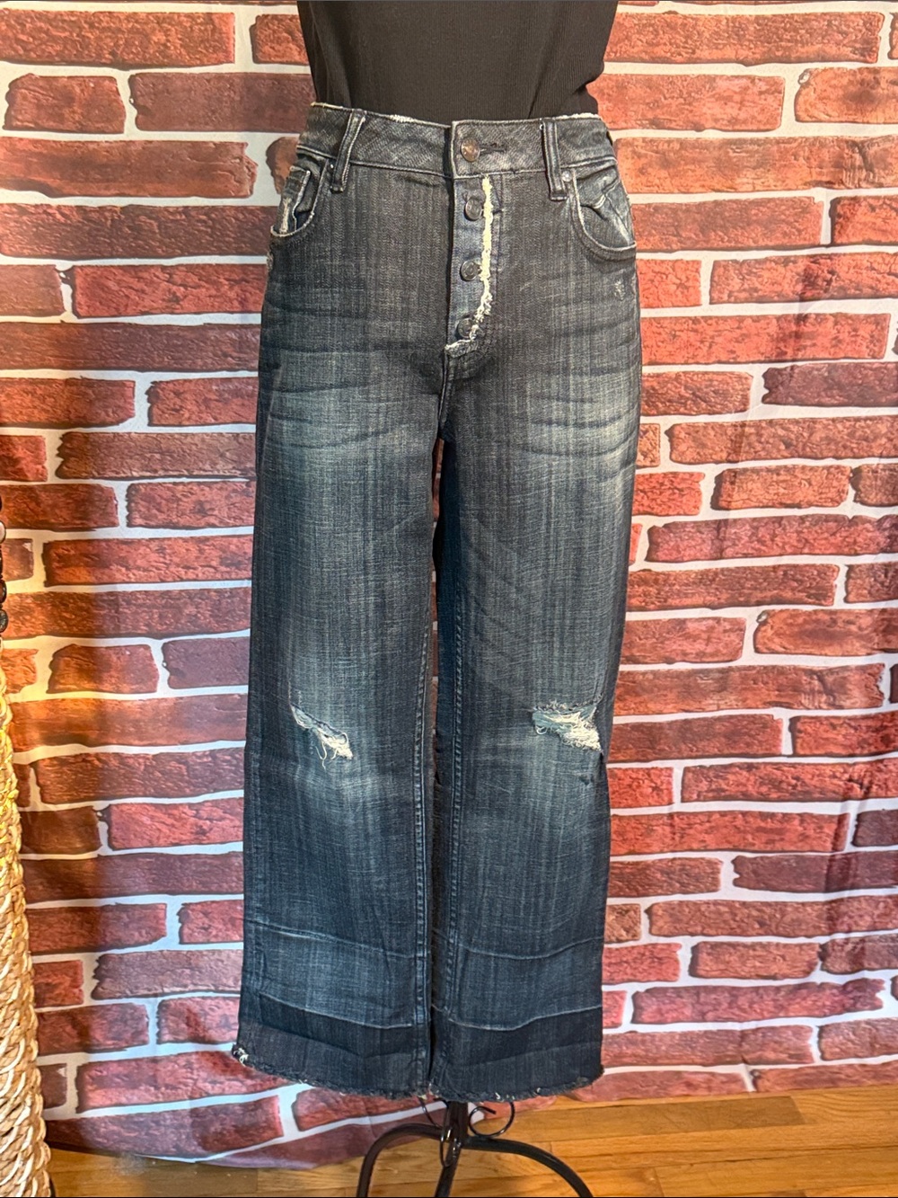 👖🚨 Vigoss “The Jagger” Straight Crop Jeans | Sz 31 🚨 / G